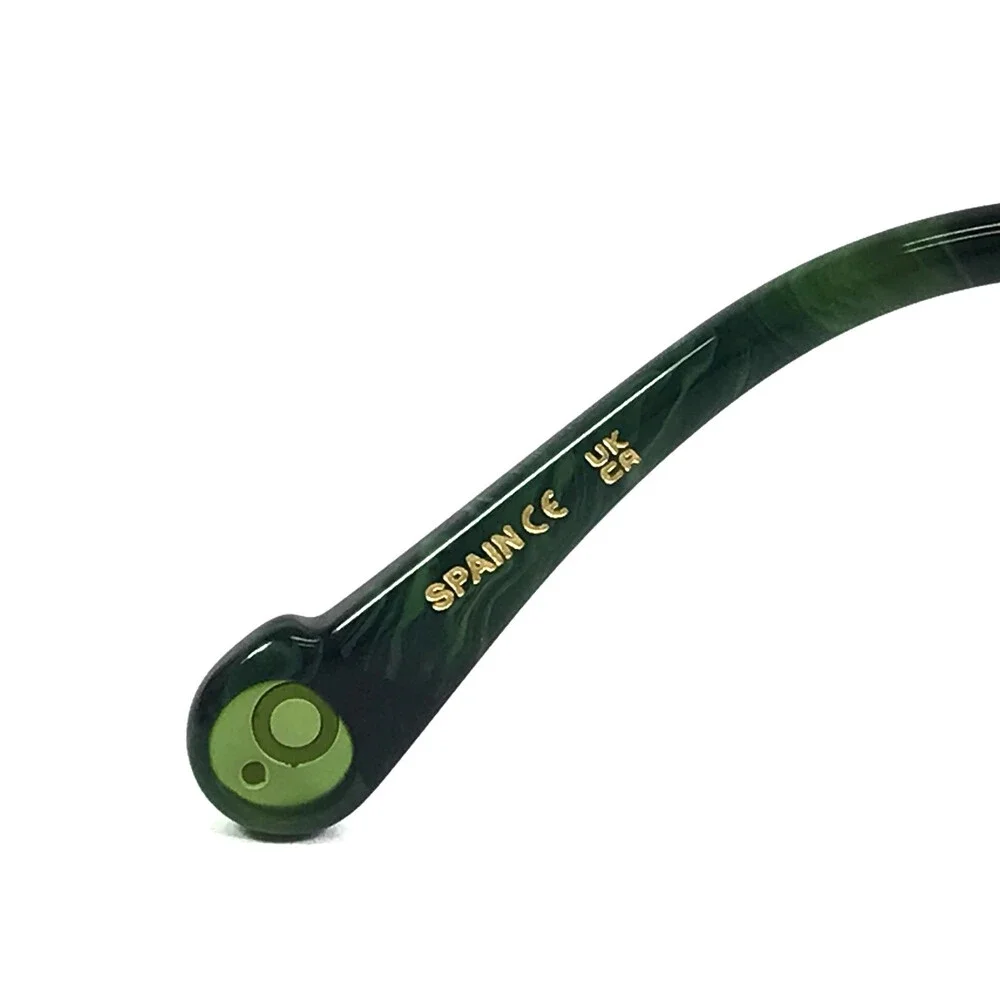 Etnia Barcelona Eyeglasses Frames CIANE GR Green Clear Geometric 53-15-138